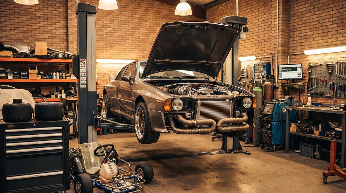 抖漫改装车间视频