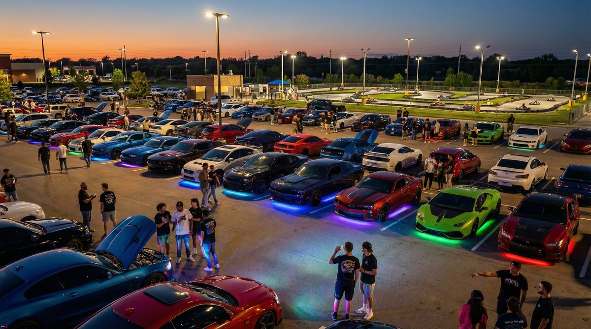 抖漫车友聚会视频